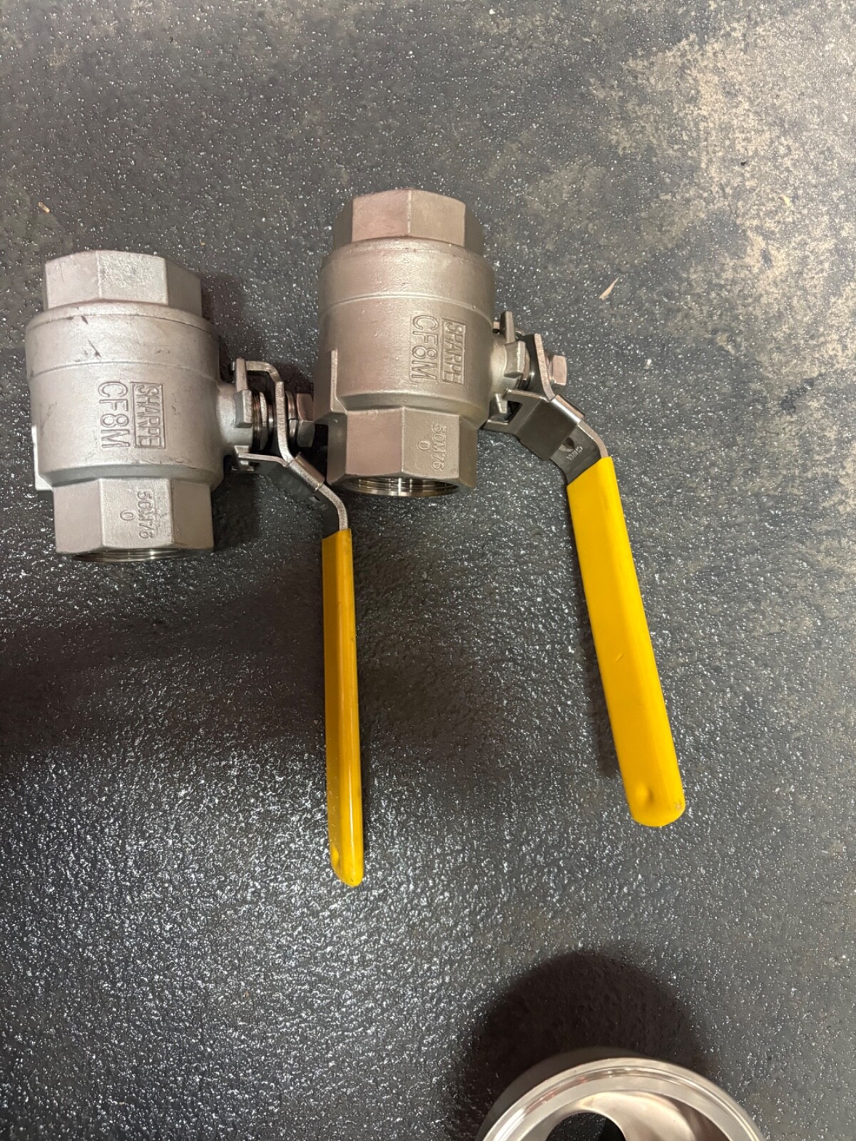 Sharpe 1-1/2”NPT 1000 CWP SS Ball Valve CF8M