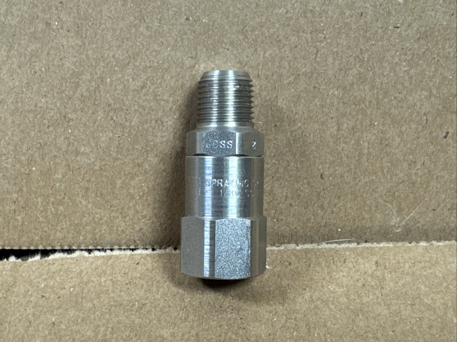 NEW Spraying Systems GD Full Jet Nozzle 303 Stainless Steel 1/8GD-SS2 1/8”