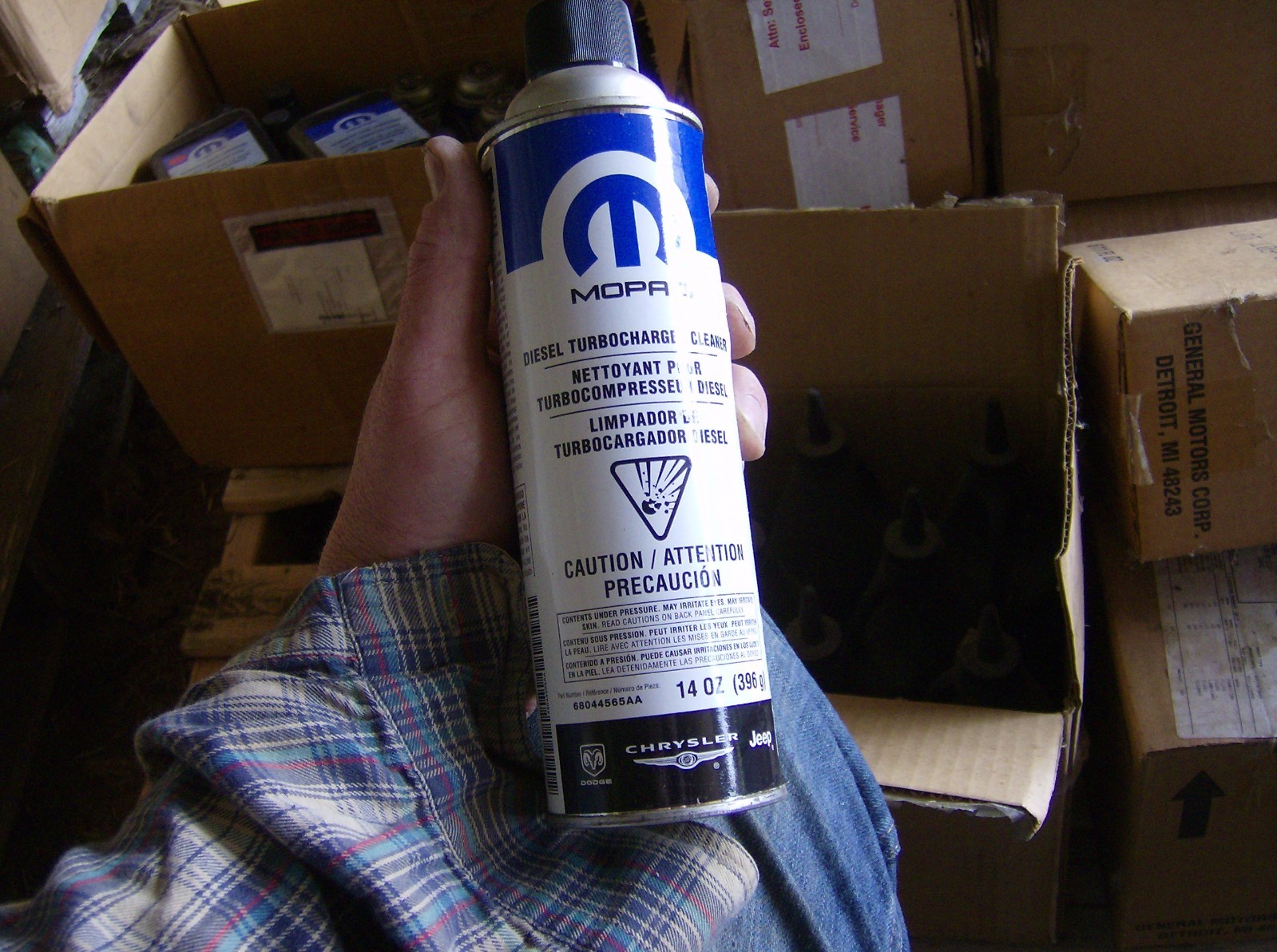 GENUINE MOPAR 68044565AA DIESEL TURBOCHARGER CLEANER 14OZ