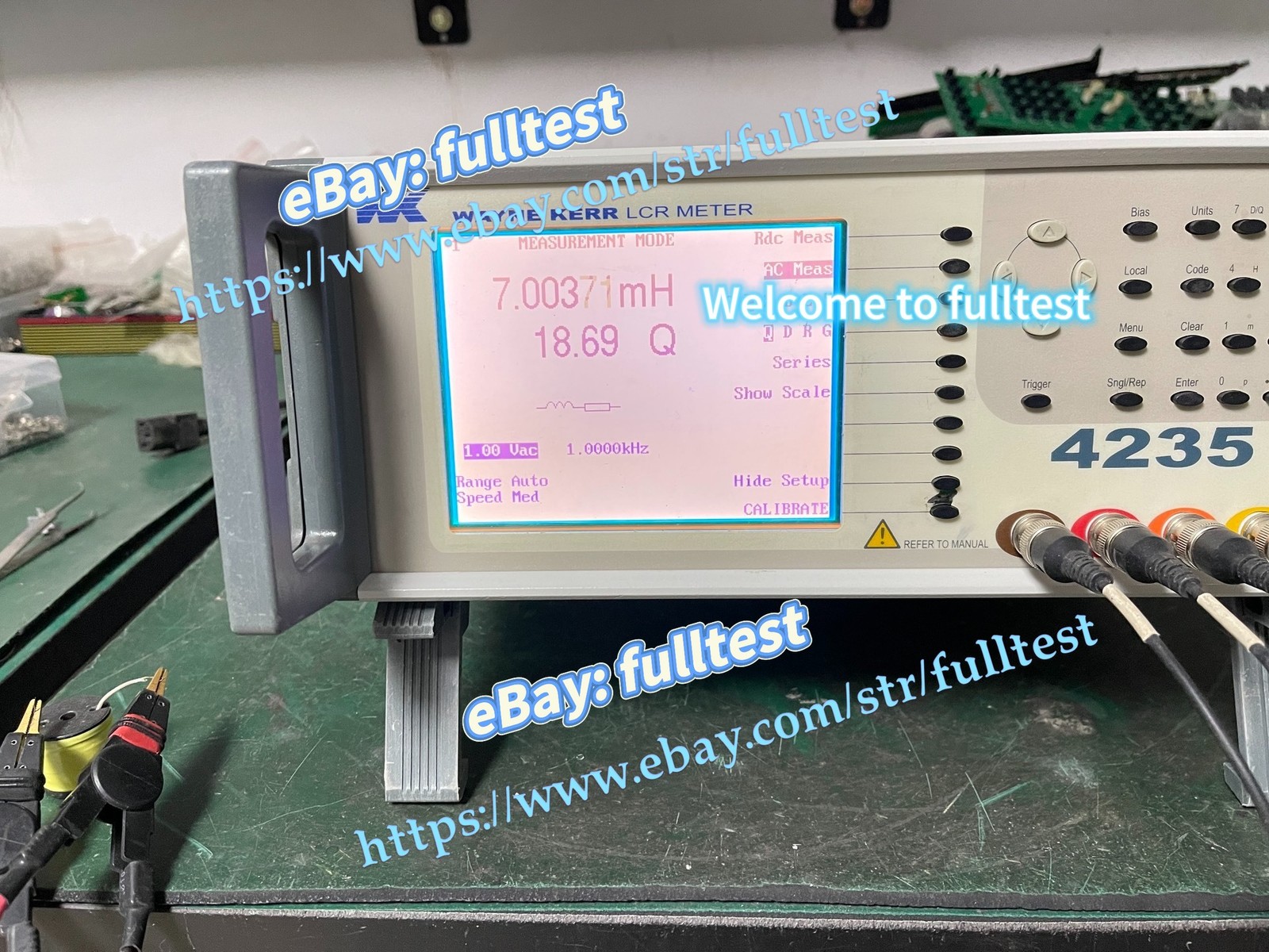 WK WAYNE KERR WK4235 LCR METER 200KHZ by express-fulltest