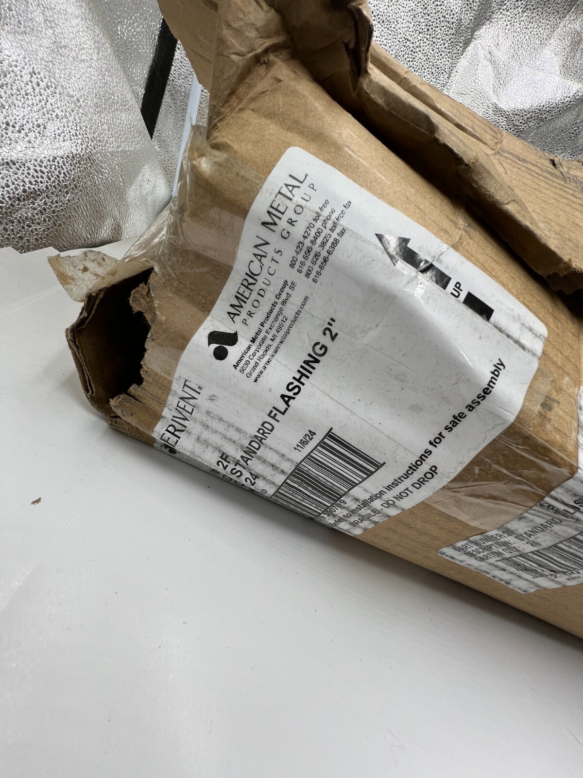 (QTY 24) AmeriVent 2F F Series Standard Round Flashing 2″ Steel Pipe Replacement