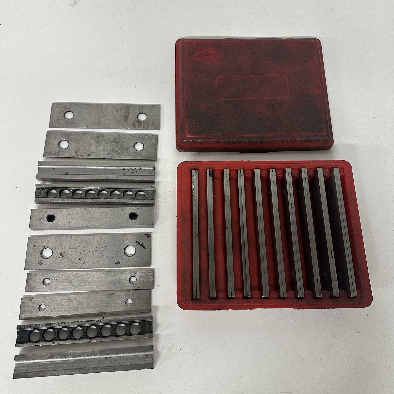 Lot Of Assorted Machinist Pieces Parallel Set Have Some Wear
