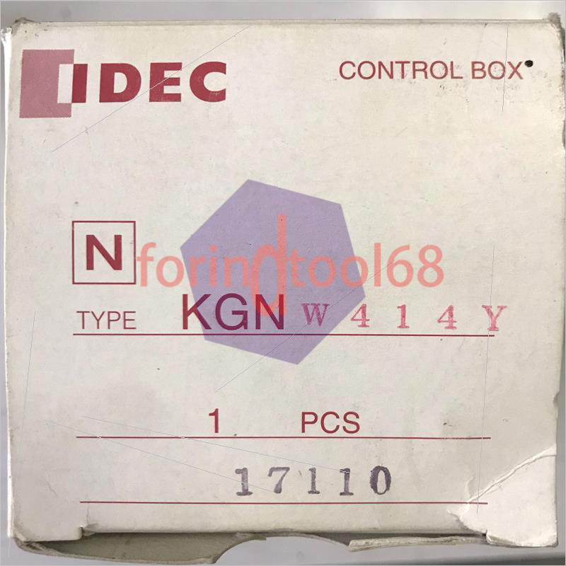 1PC NEW IDEC KGNW414Y Button switch box