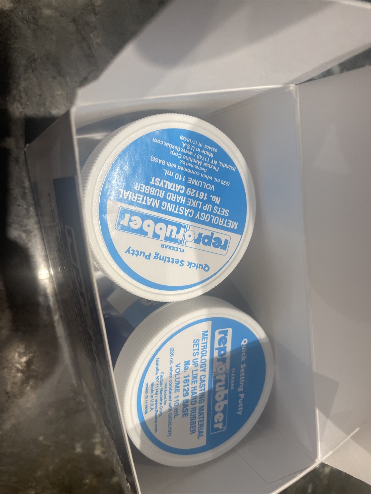 Flexbar Reprorubber 220 ml Quick Set Putty Casting Material Kit