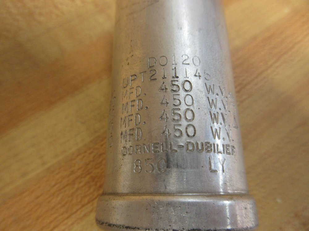 Cornell-Dubilier D0120 Capacitor UPT211145