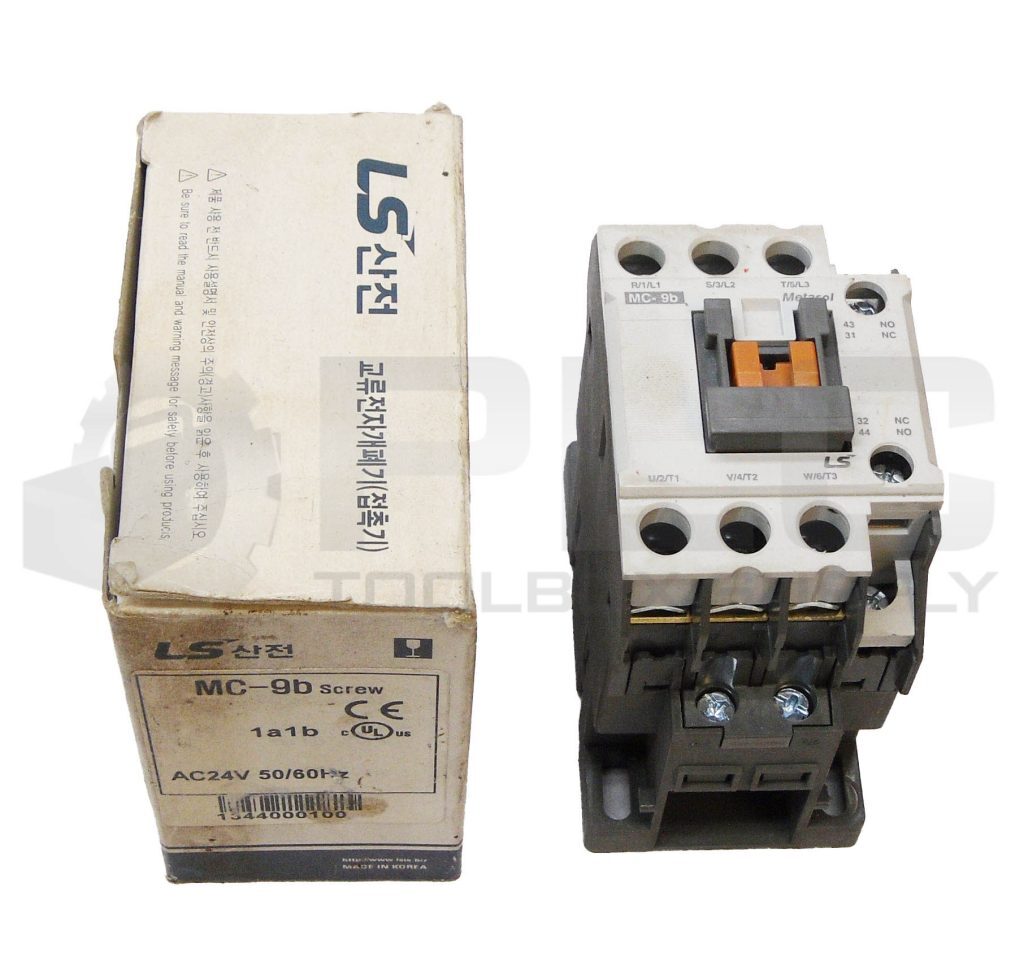 NEW METASOL MC-9B CONTACTOR 24VAC 50/60HZ *READ*