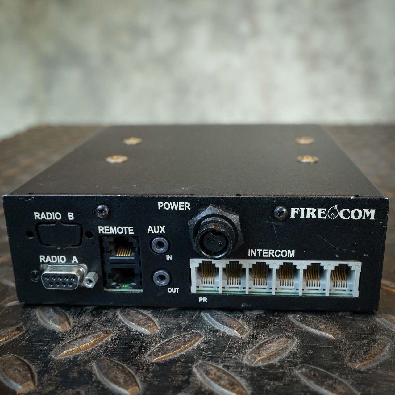 FireCom 3010R Intercom System 106-1310-00 AS-IS Parts Repair Unit