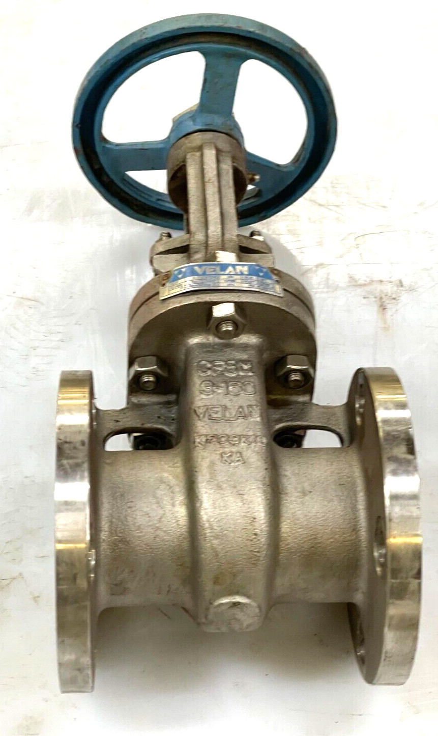VELAN F12-0064C-13SX STAINLESS STEEL CF8M 3-150 MANUAL GATE VALVE