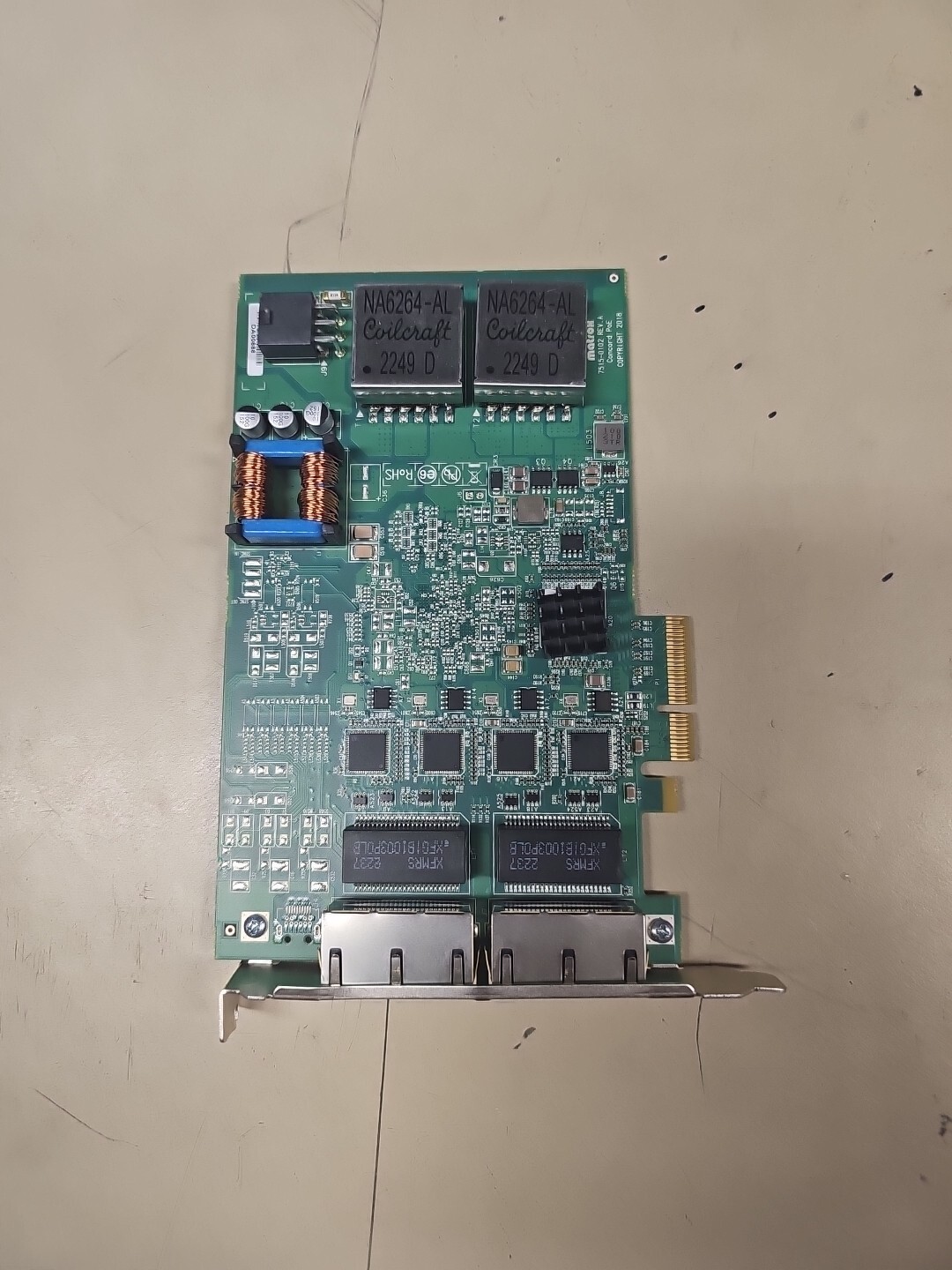 Matrox 7515-0102 Rev.A Concord POE (For Parts, Please Read Description!)