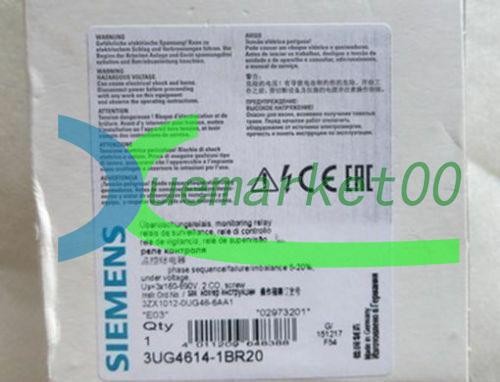 ONE New Siemens Relay 3UG4614-1BR20