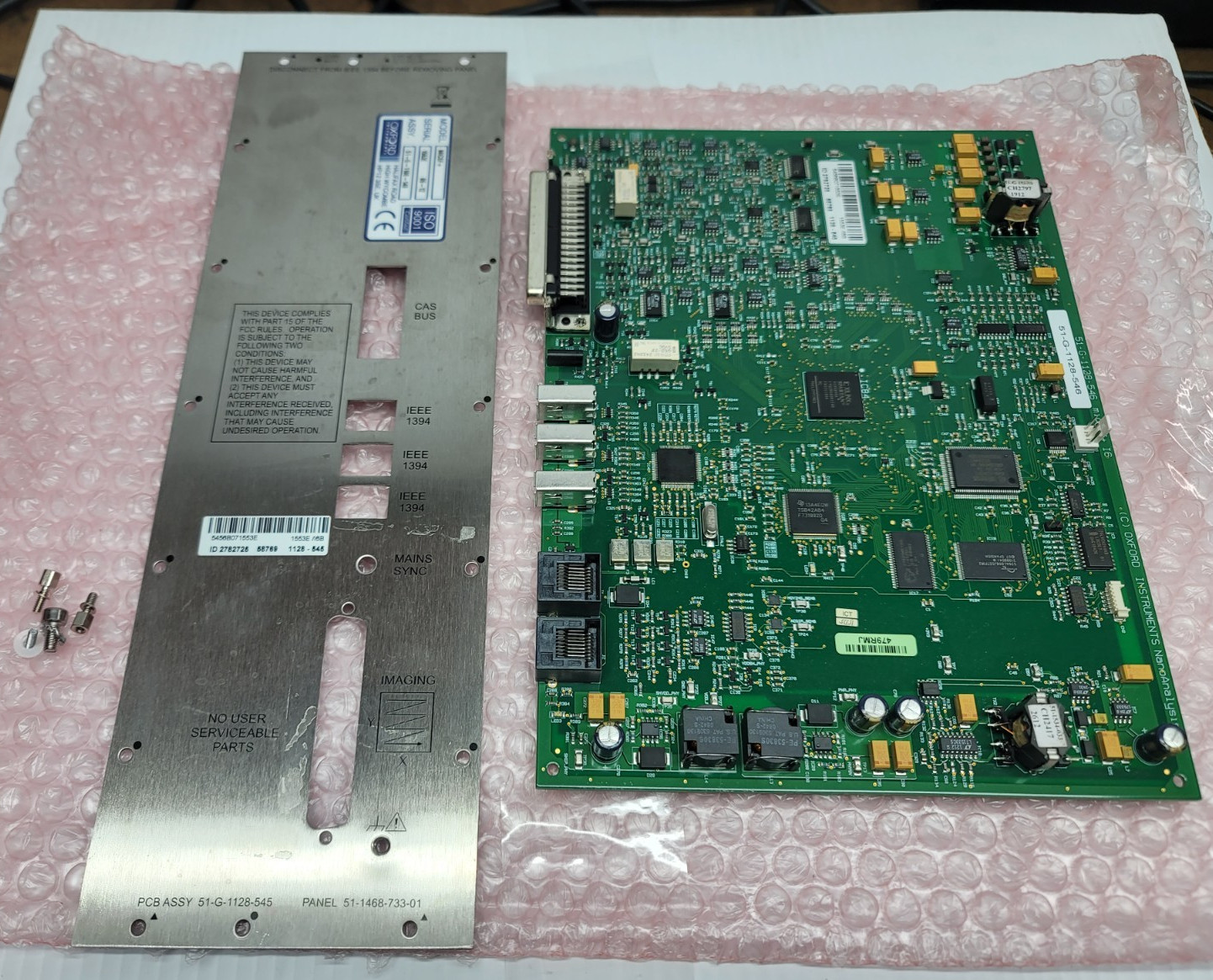 Oxford Instruments MICSF+ Panel and board