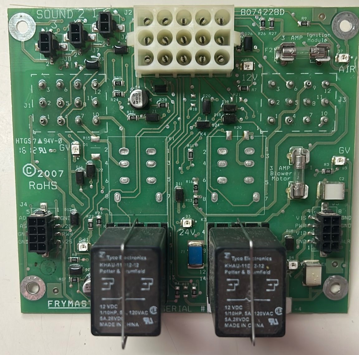 Frymaster Circuit Board Sound 2, 8074228D