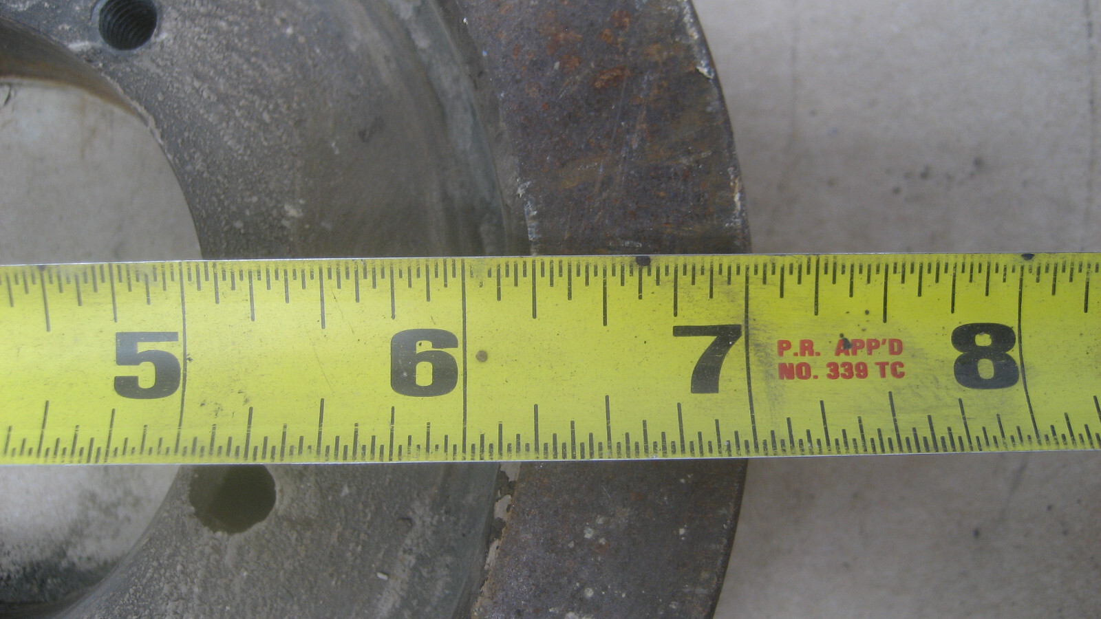 CAST IRON 7″ DOUBLE GROOVE PULLEY 2.5V7 2-1/5″ BUSHED BORE