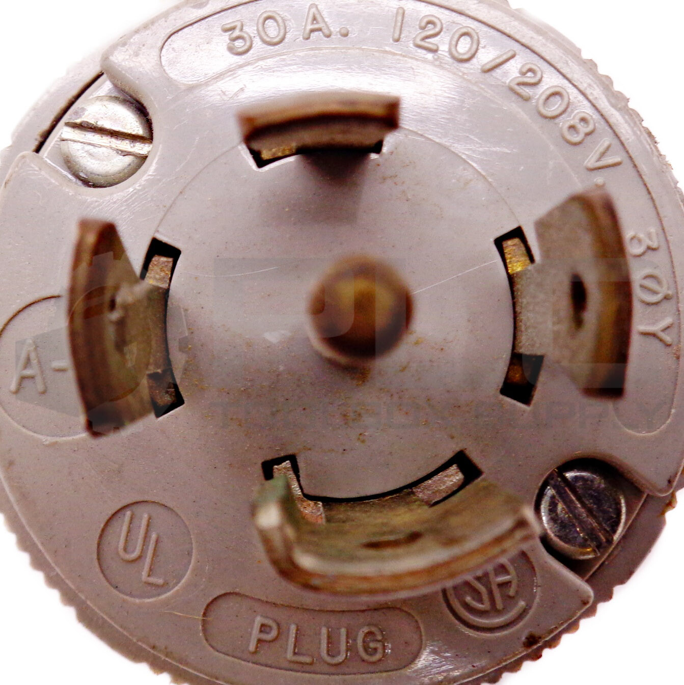 LOT OF 4 ARROW HART 30A 120/280V MALE PLUG