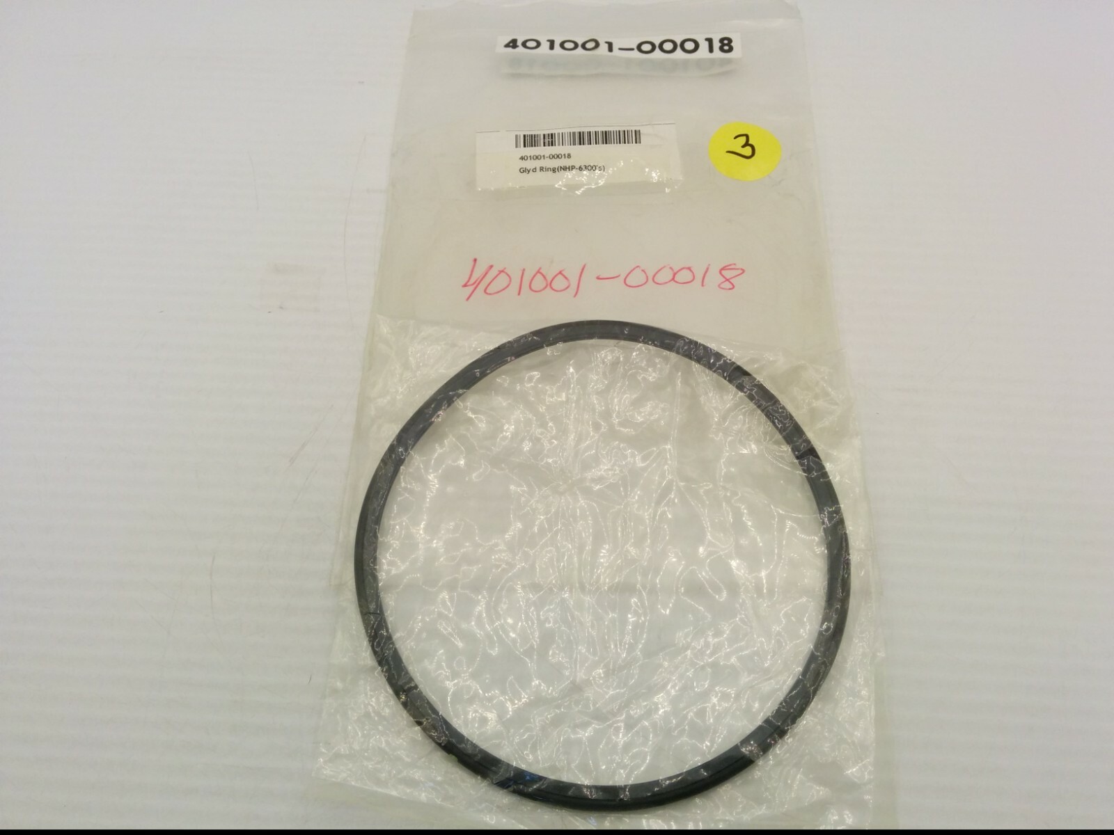 401001-00018 GLYD RINGS, NHP-6300’S, NIB