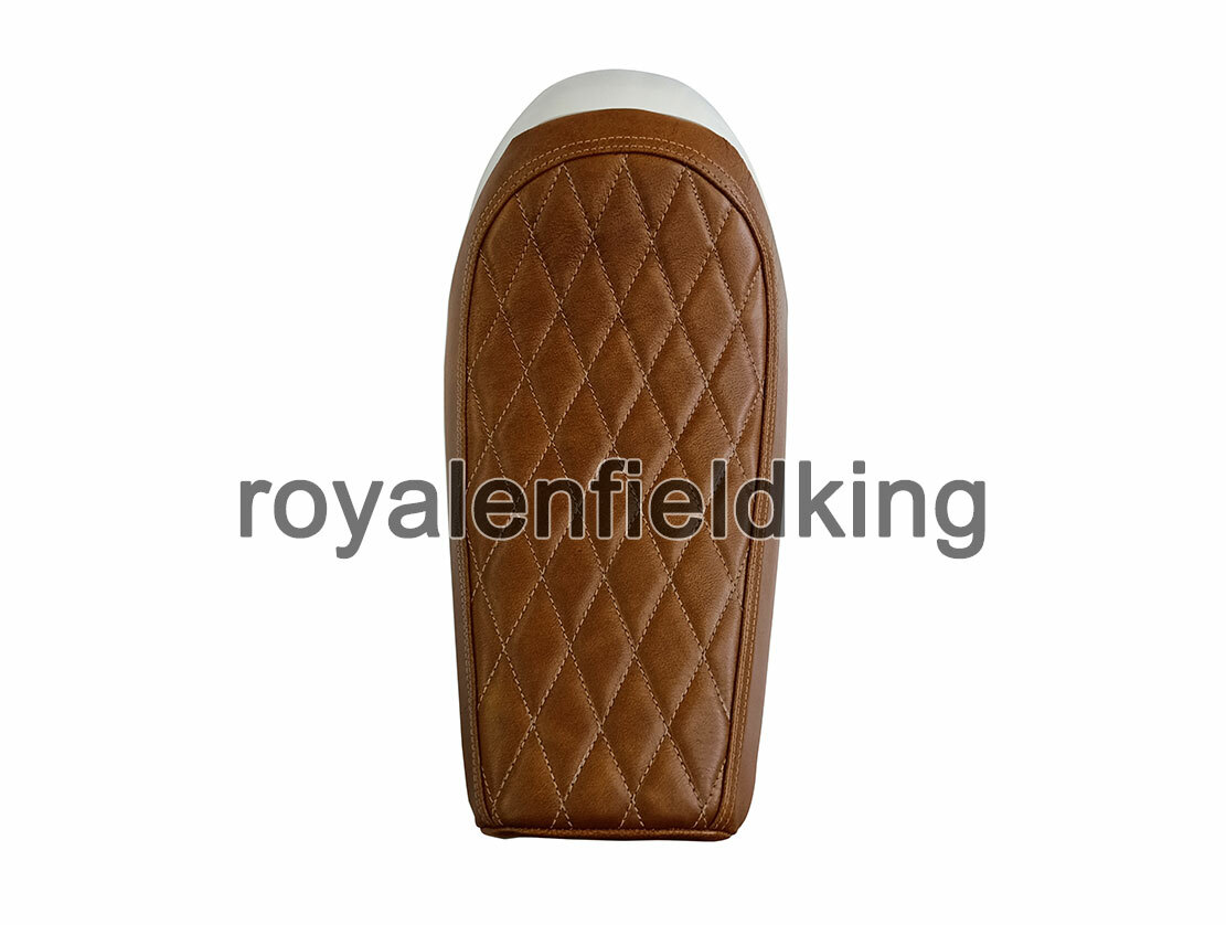 Fit For Royal Enfield GT & Interceptor 650 D5 Touring Single Seat & White Cowl