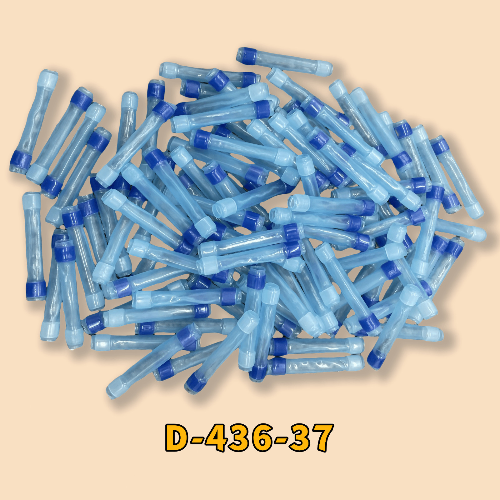D-436-37 Plastic Case terminal Fits For Military Aviation 650075-000 100pcs/pack