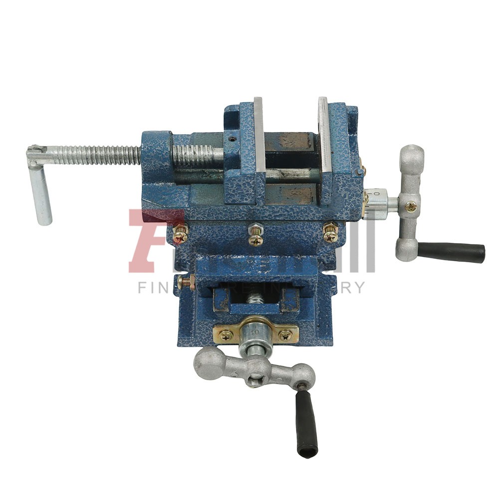 2 Way Heavy Duty Clamp Machine For Cross Slide Vise Drill Press Metal Milling 3″