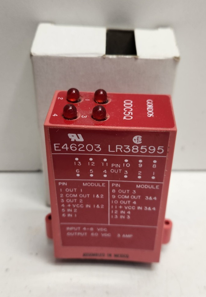 NEW IN BOX! GORDOS 4-8V IN 3A 60V OUTPUT MODULE ODC5Q