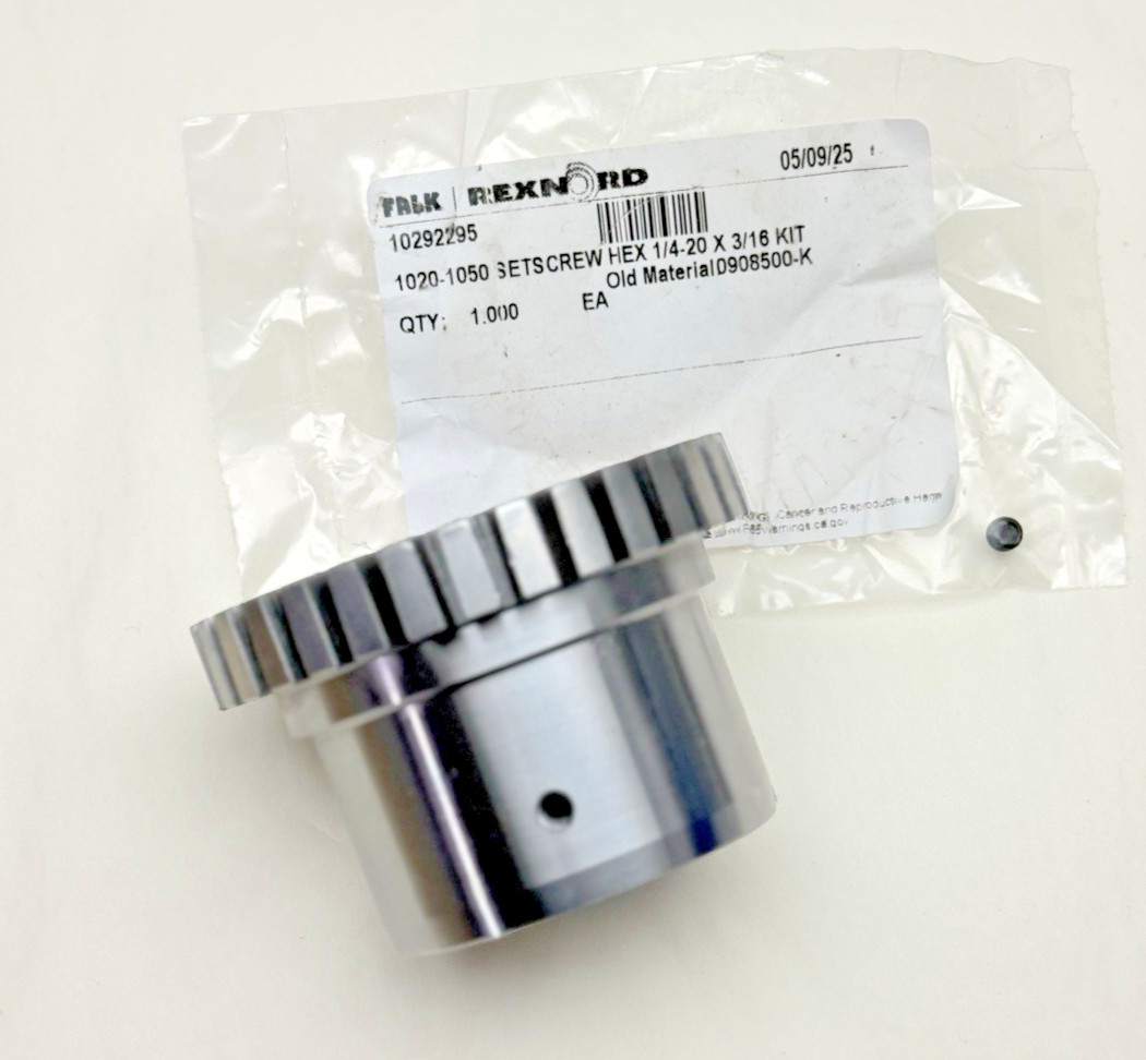 0704618 Rexnord Falk 1050T Grid Coupling Hub 1.500″ Bore, NON STK, 10010809 Matl