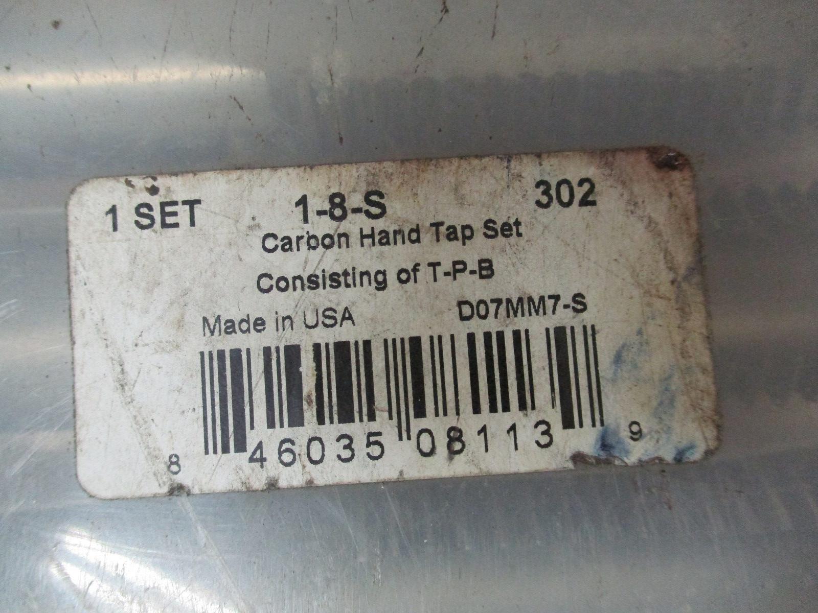 Champion 1-8-S Carbon Hand Tap Set 302