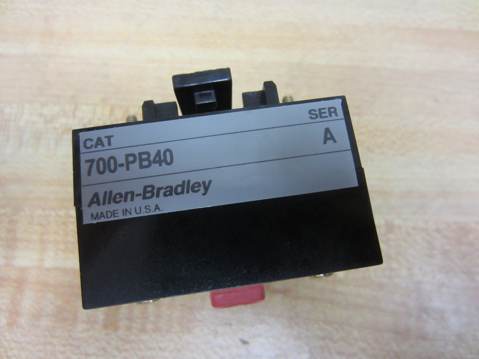 Allen Bradley 700-PB40 Auxiliary Contactor 700PB40 Series A