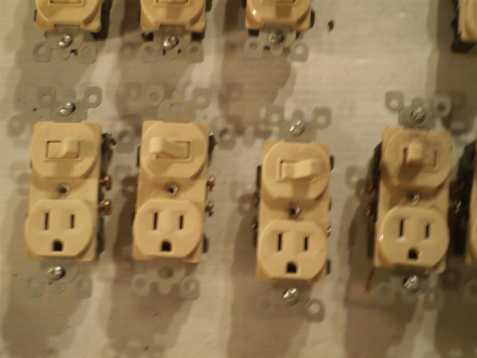 Lot of 12: Ivory Switches, Many Commercial Grade, Several styles