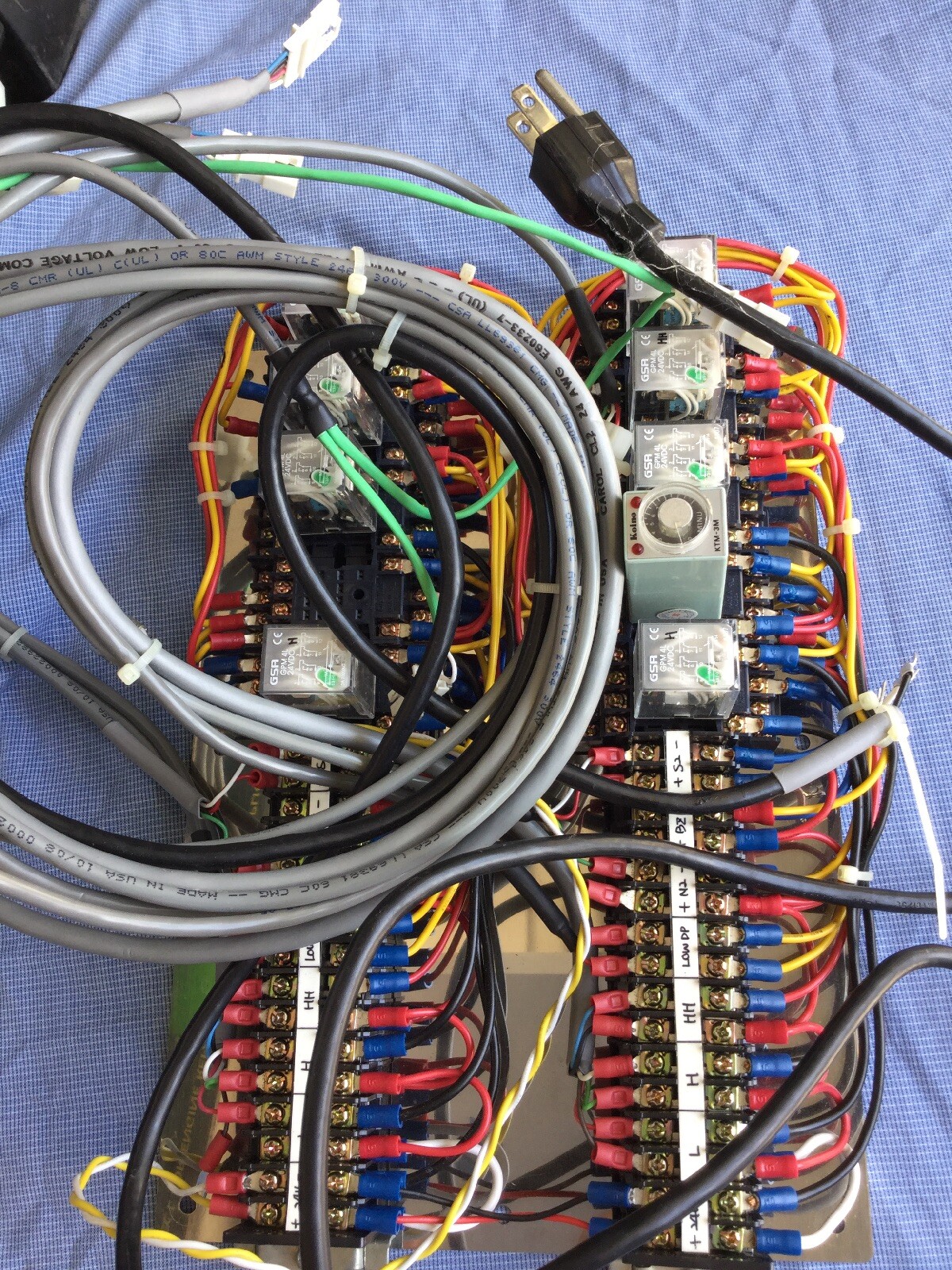 TEL Tokyo mark II mark VZ Mark 7 AC/DC power Relay Supply rack