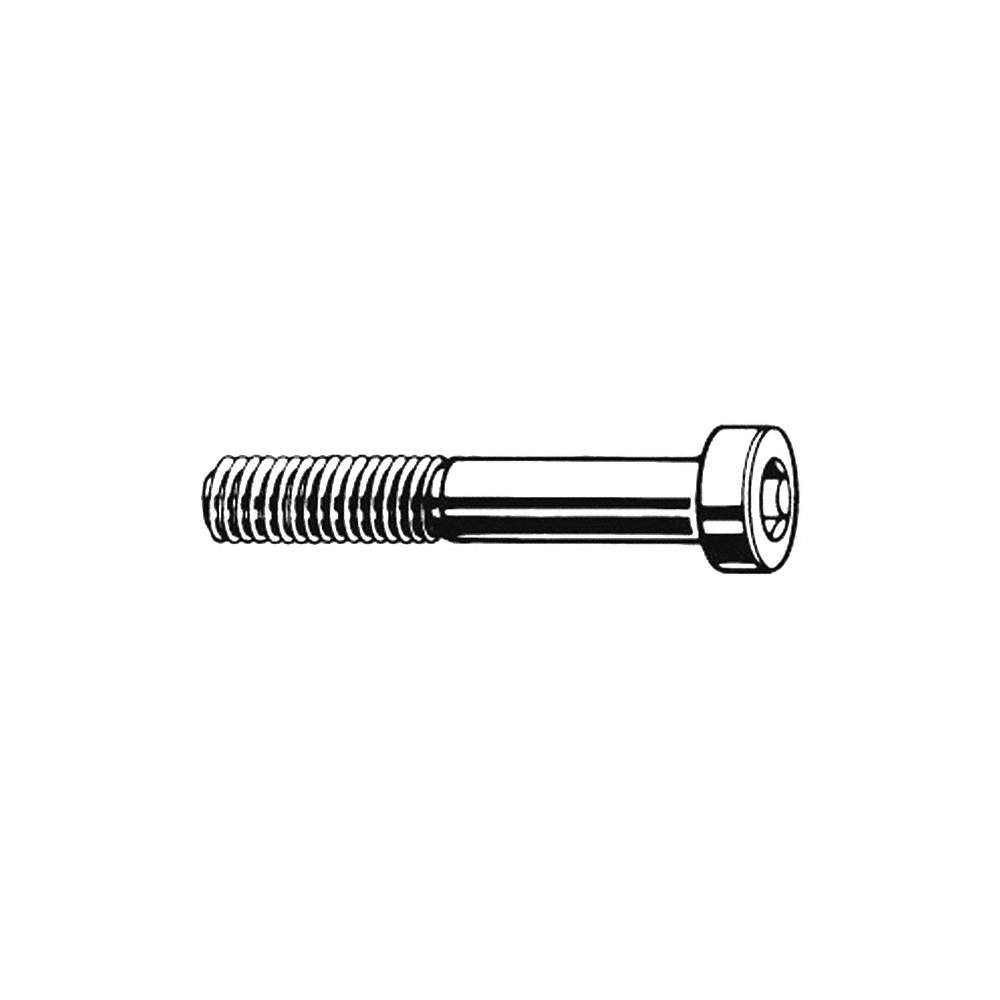 GRAINGER APPROVED M07030.080.0025 SHCS,Steel,M8-1.25,25mm L,PK100 38CX37