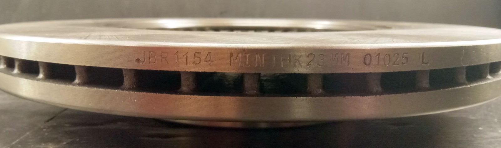 2 NEW AUTOSPECIALTY JBR1154 DISC BRAKE ROTOR NNB ***MAKE OFFER***