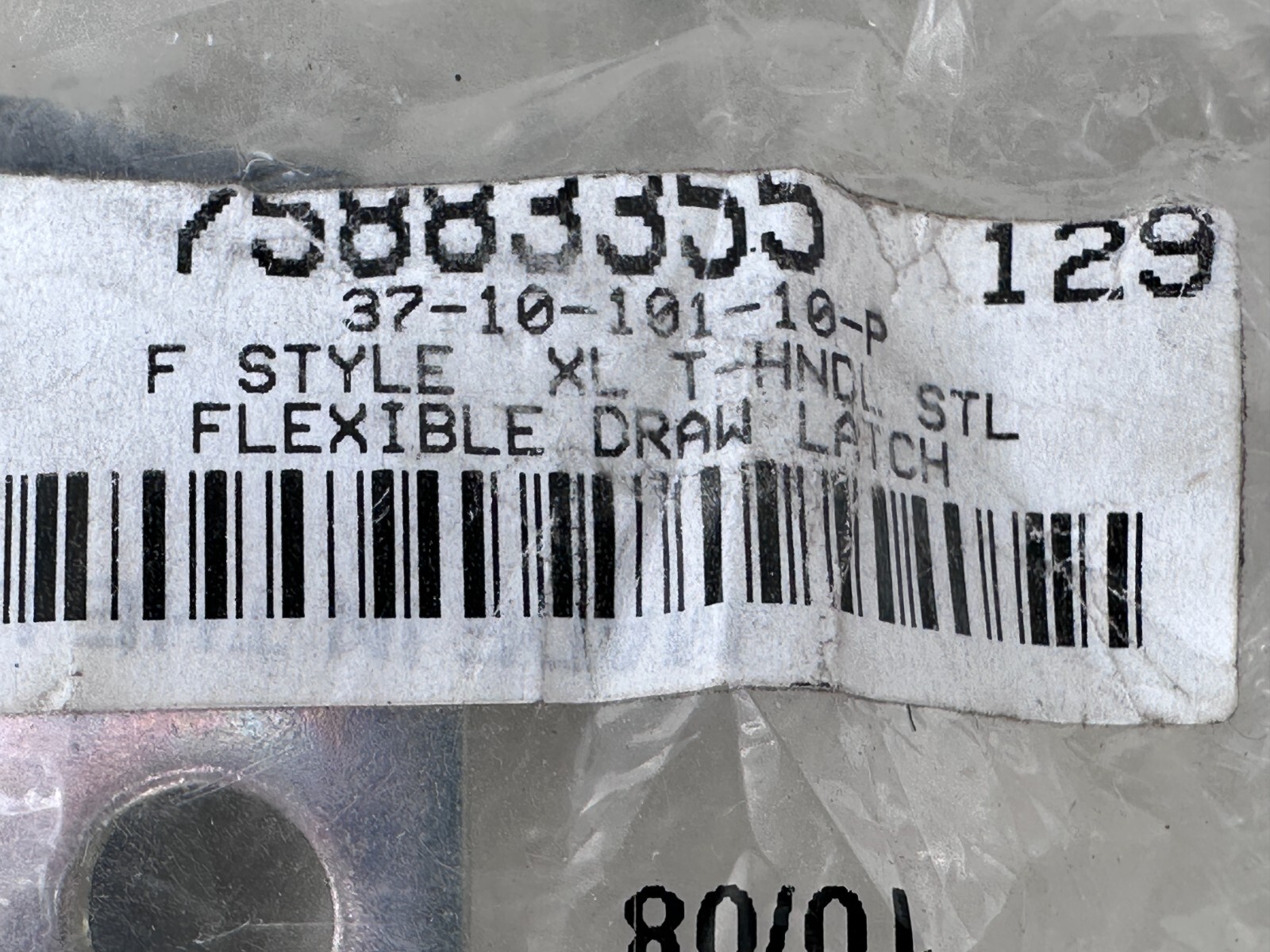 Southco 37-10-101-10-P F Style XL T-Hndl STL Flexible Draw Latch (Lot of 2)