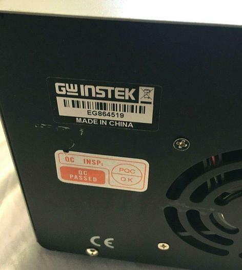 GW Instek 2-Channel Laboratory DC Power Supply 30V 3A GPS-2303 Working Free Ship
