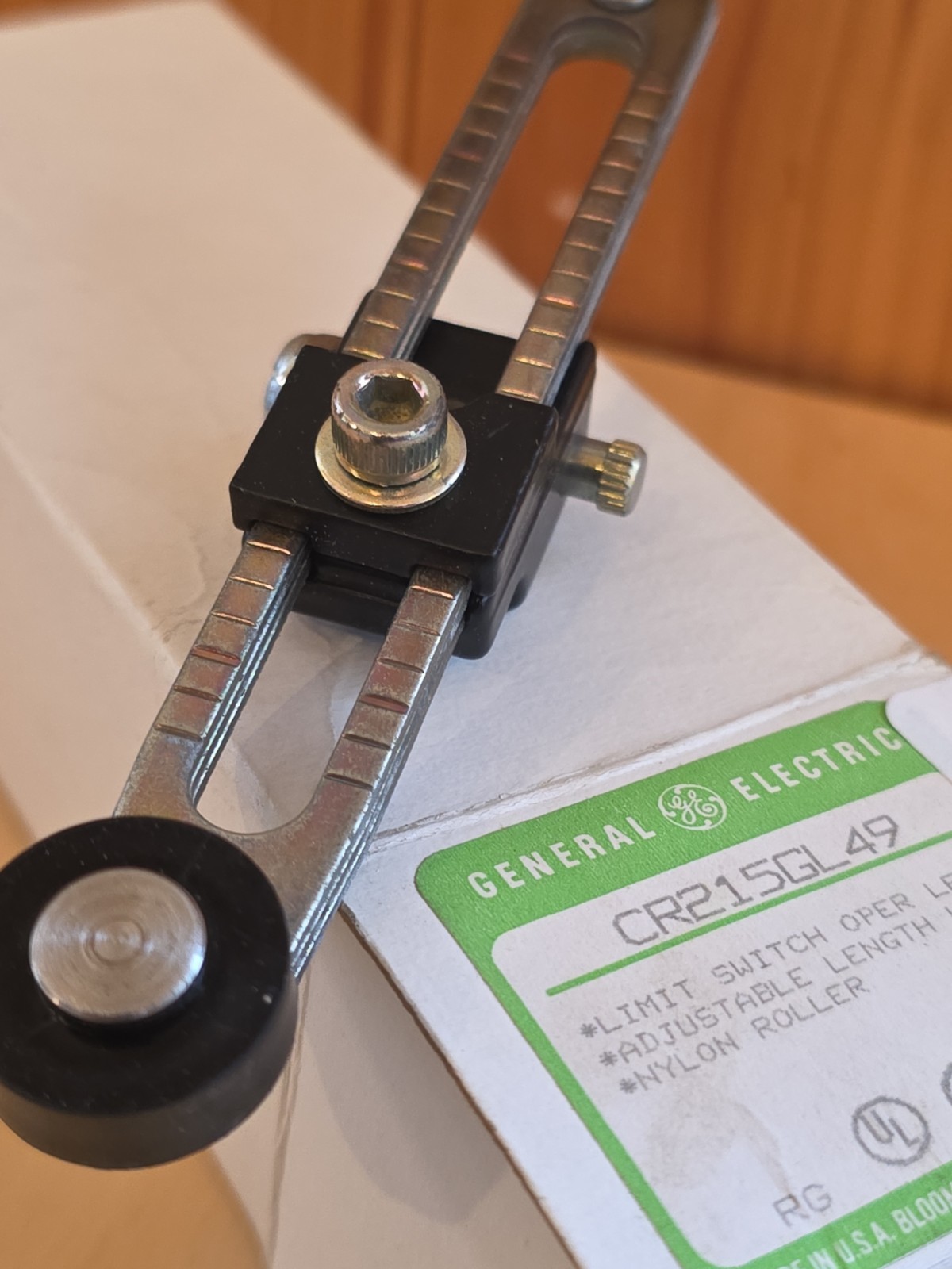 NEW GENERAL ELECTRIC CR215GL49 LIMIT SWITCH OPERATOR LEVER