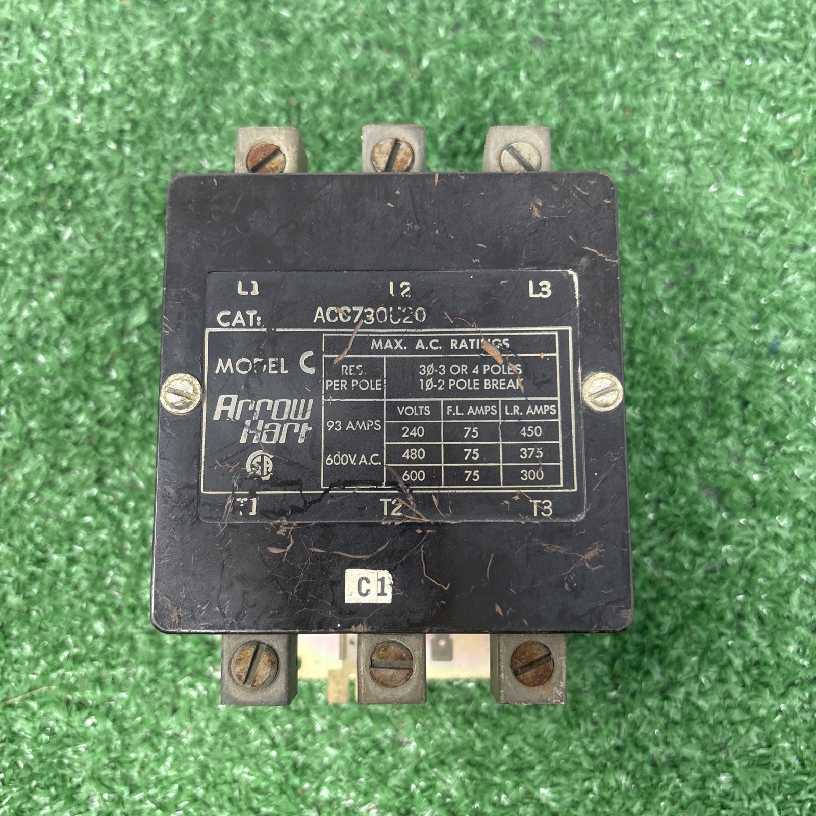 Arrow Hart ACC730U20 Model C