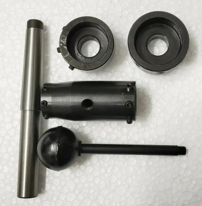 Lathe Tailstock Die Holder Set Floating Type MT2 & MT3 SHANK Hold Metric Dies