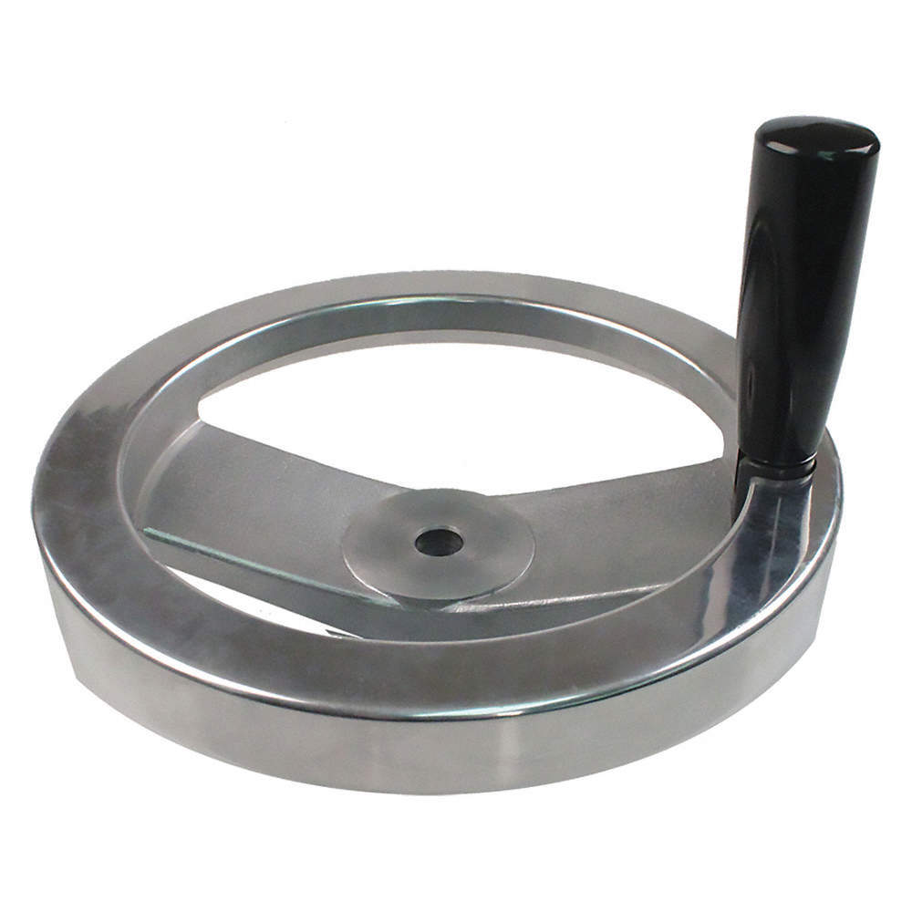 GRAINGER APPROVED 30744P Hand Wheel,1/2″,Aluminum 410M74
