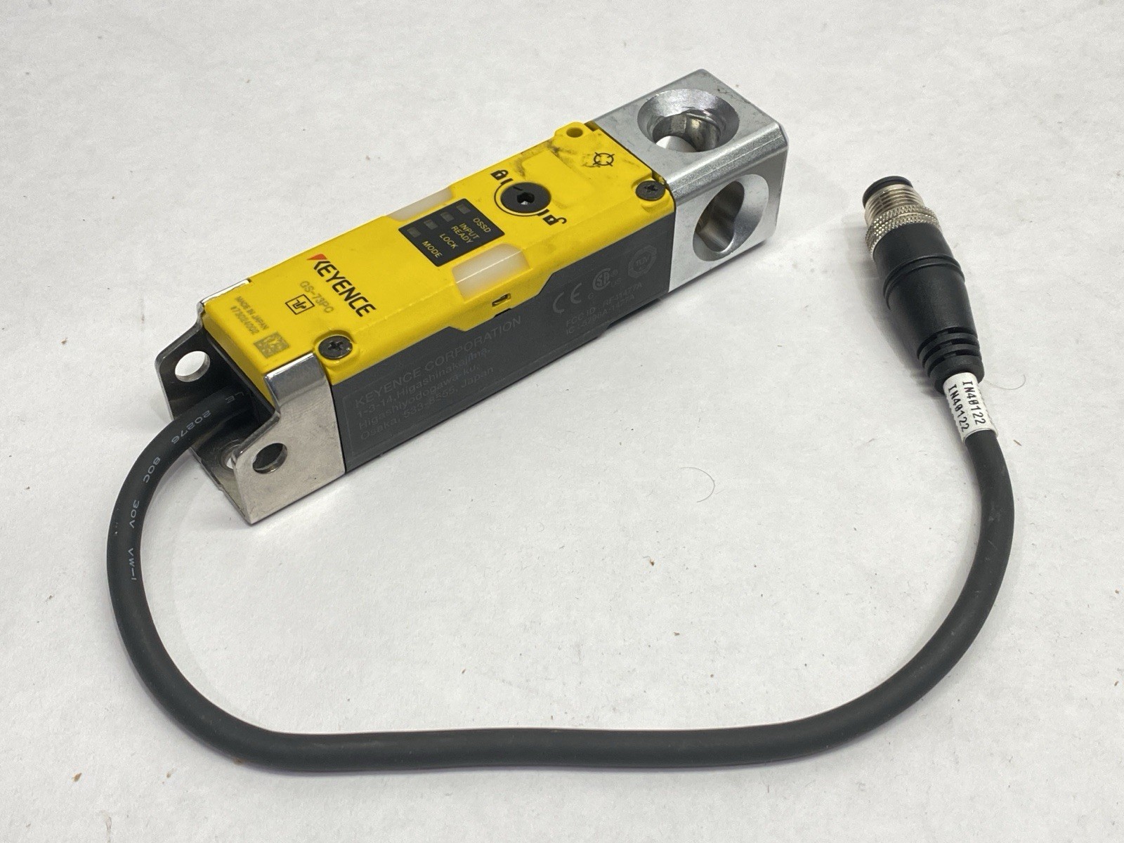 Keyence GS-73PC Safety Interlock Switch High Performance Type M12