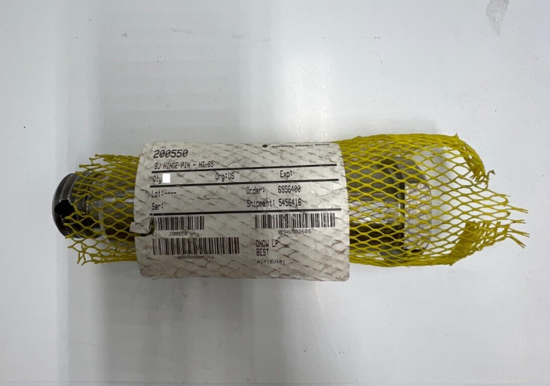 National Oilwell Varco 200550, BJ200550 BJ Style Threaded Hinge Pin Replacement