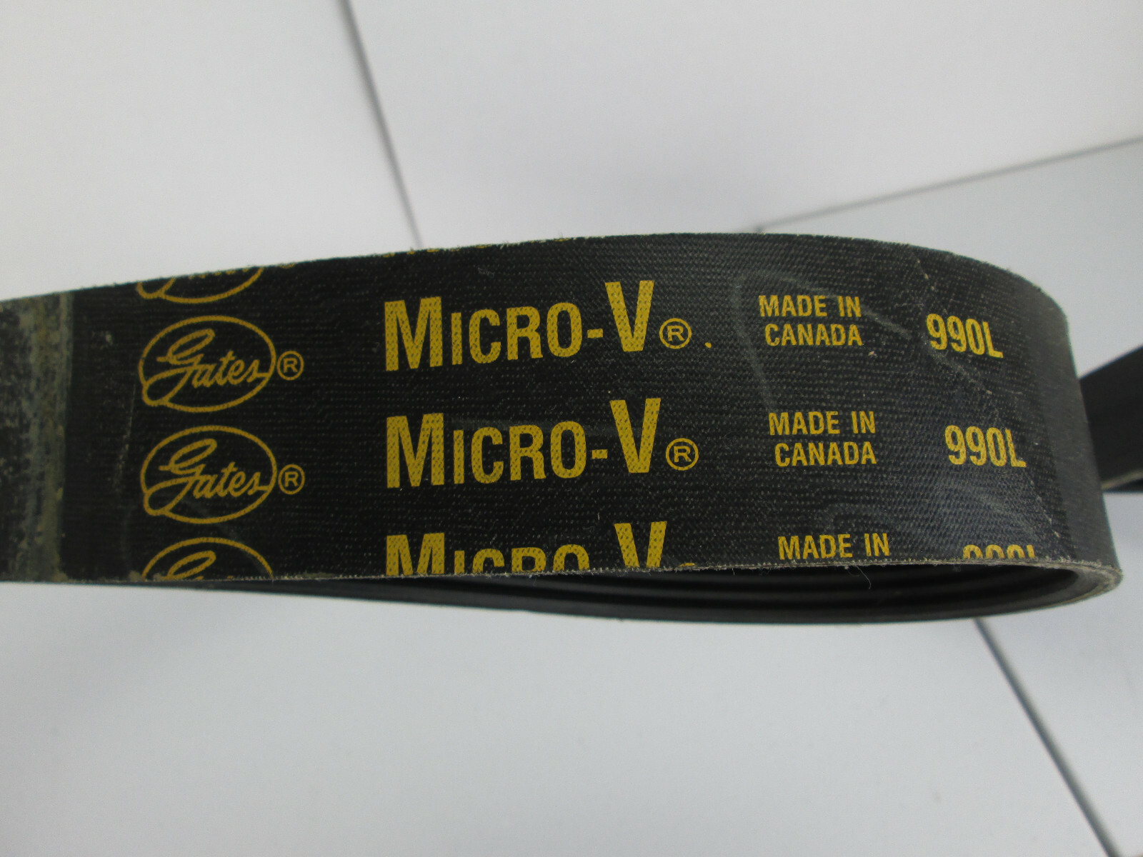 New NOS Gates Micro-V 990L 990L12 12 Ribs 2-1/4″ x 99″ Belt