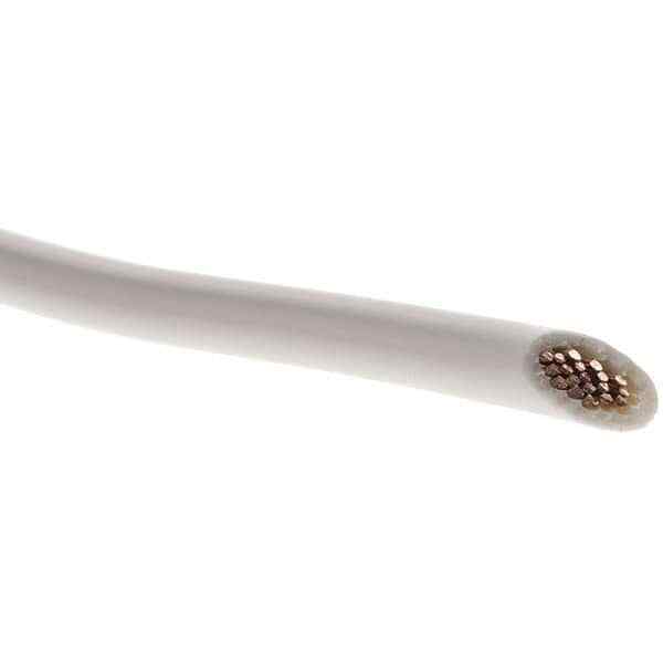 EastPenn 23467 10 AWG, 100′ OAL, Hook Up Wire White Vinyl Jacket