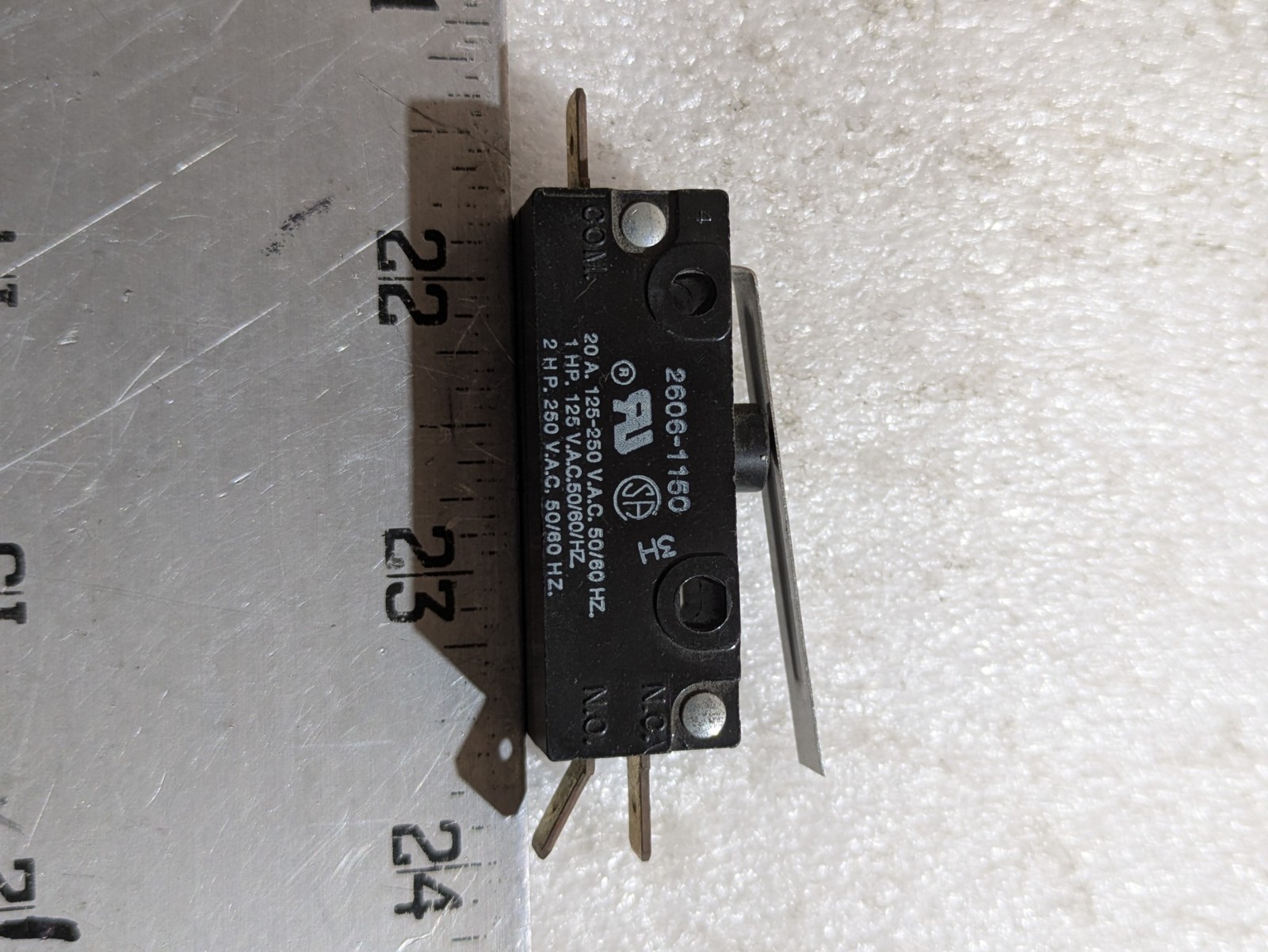 Appleton McGill 2606‑1150 Limit Selector Switch 20A 125‑250VAC 50/60Hz Industria