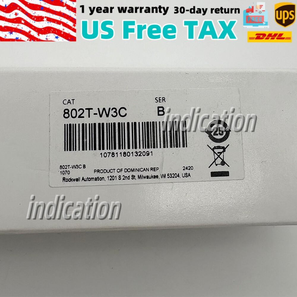 802T-W3C New Allen-Bradley Rod Lever 802T Limit Switch Levers in Stock 802TW3C