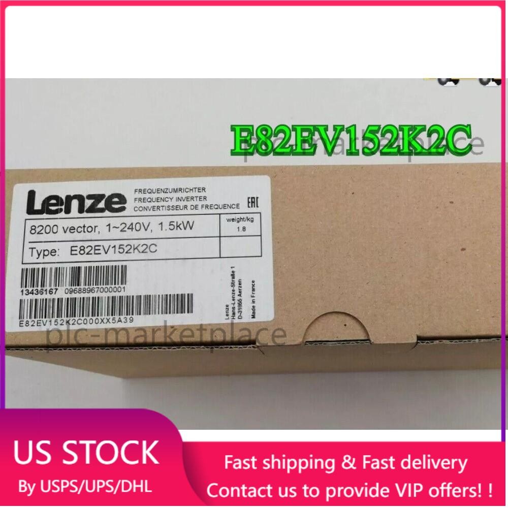 1PC E82EV152K2C NEW LENZE E82EV152K-2C LENZE FREQUENCY INVERTER Fast shipping