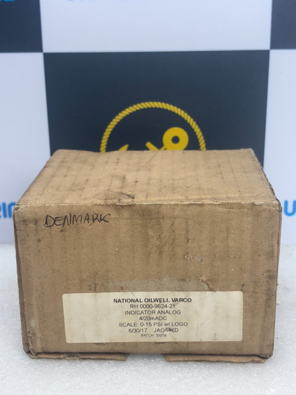NOV MUD GAS SEPARATOR DIFFERENTIAL INDICATOR ANALOG 4/20mADC 0-15 PSI