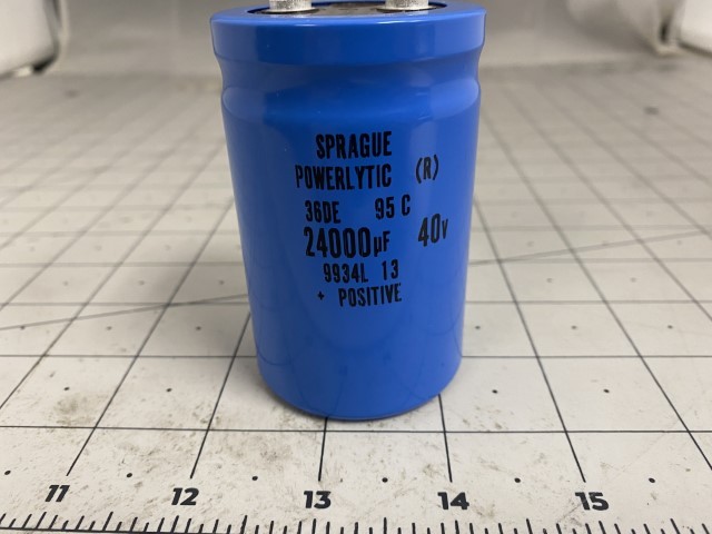 Vishay 36DE243G040BB2A Aluminum Capacitor Sprague Powerlytic 36DE