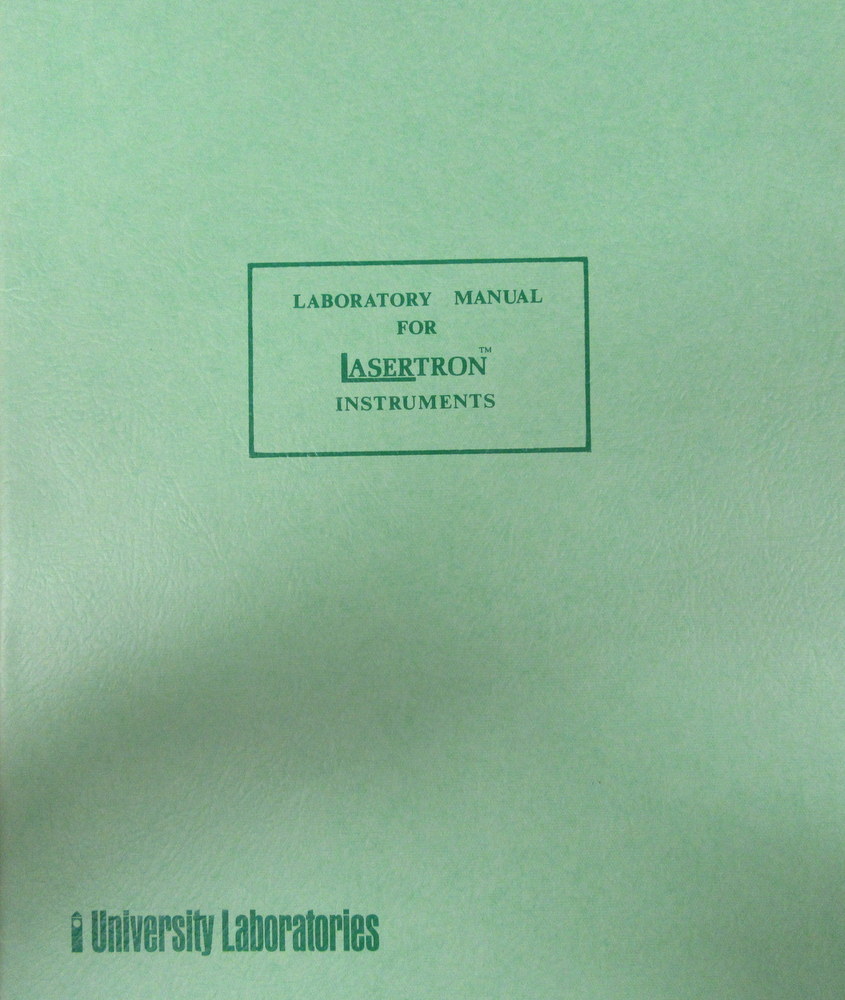University Laboratories 3328 Manual