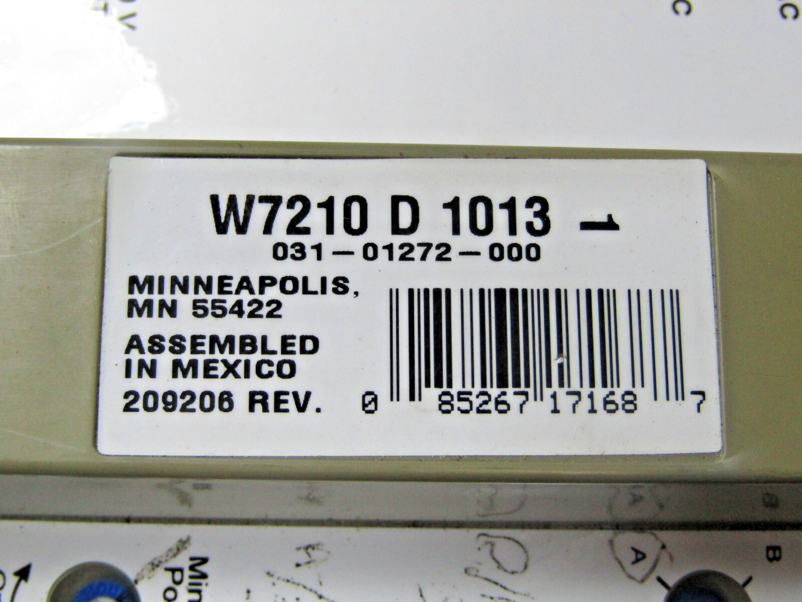 💥HONEYWELL W7210 D 1013 SOLID STATE ECONOMIZER 24 VAC