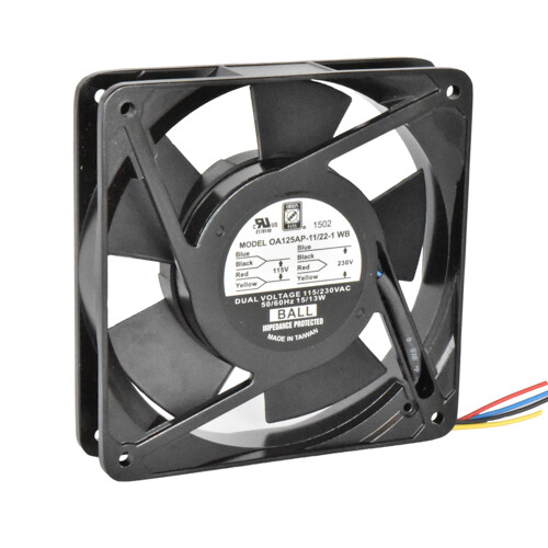 Orion Fans OA125AP-11/22-1WB 120x25mm dual voltage 81cfm