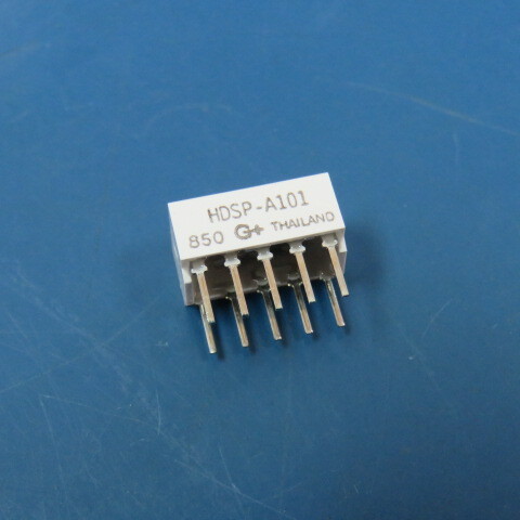 AVAGO HDSP-A101-FG000 Qty of 10 per Lot Display Segmented Module 1DIGIT 8LED De