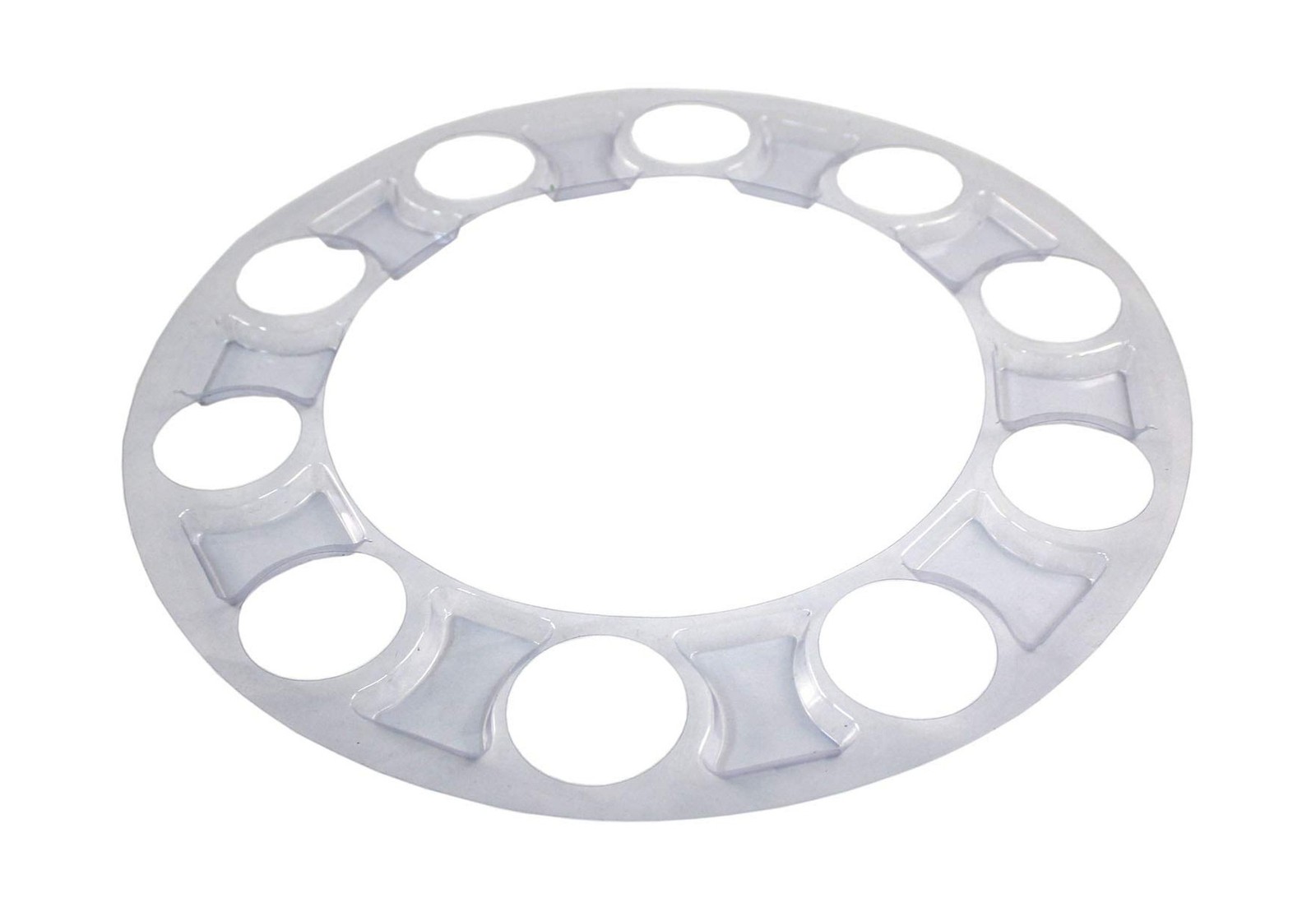 MRJLK Chrome ABS Complete Axle Cover Set with Standard Hub Caps and 33mm Scre…